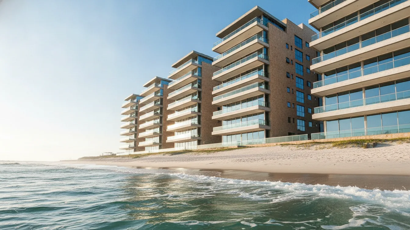 Bay House Residence: العيش على شاطئ البحر في Praia Brava